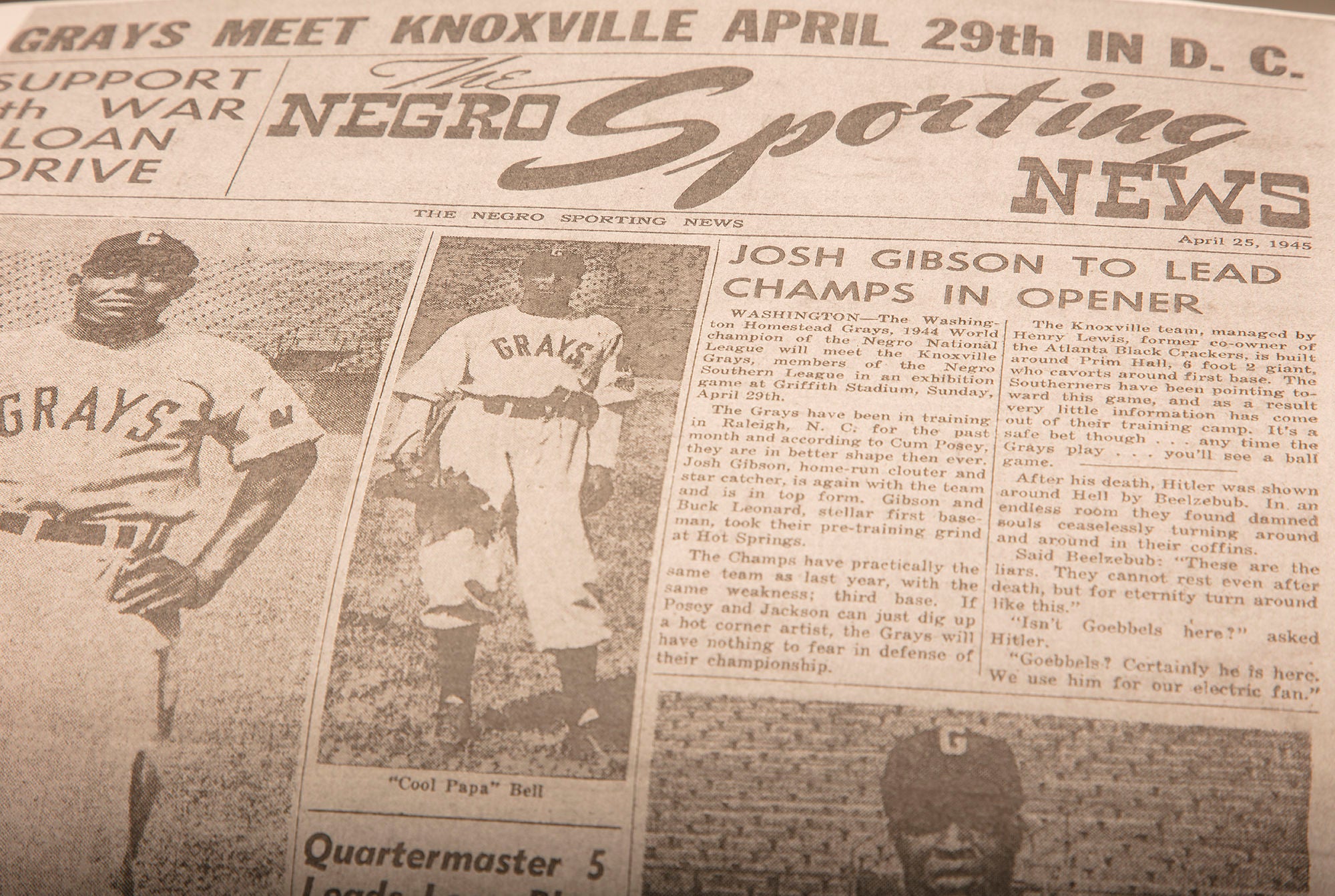 Black newspapers preserved Negro Leagues history Baseball Hall of Fame
